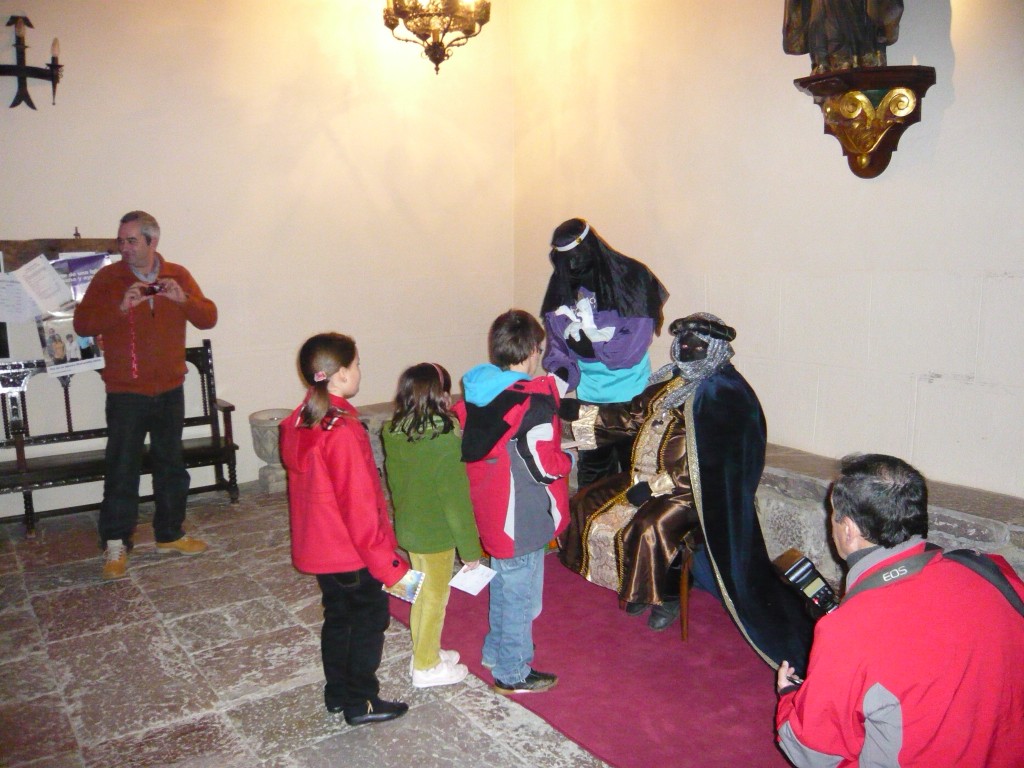 El Príncipe Aliatar en su visita a Celorio el año pasado - Celoriu.com