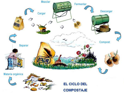 El ciclo del compostaje doméstico - Celoriu.com