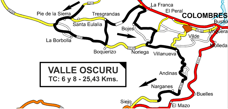 Tramo Valle Oscuru  Rallye Villa de Llanes por Dani Cue - Celoriu.com