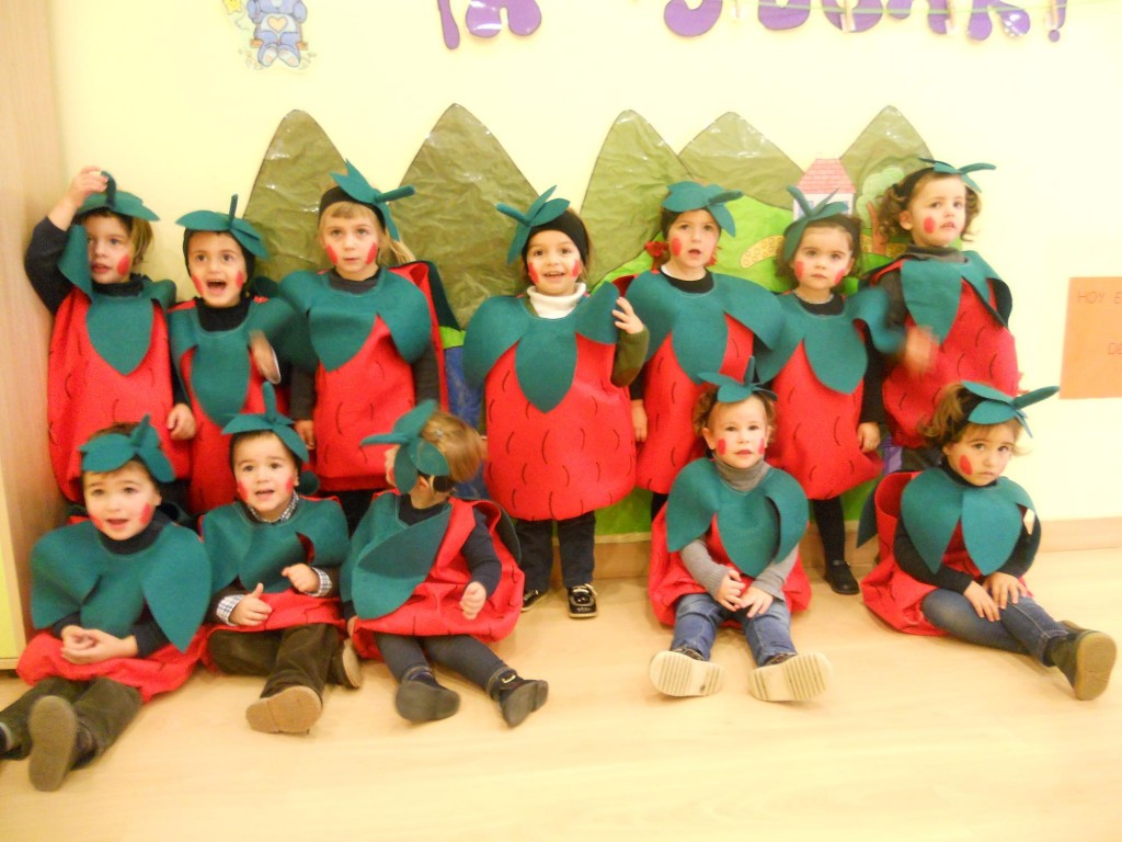 Carnaval en la escuela de 0 a 3 años en Posada de Llanes - Celoriu.com