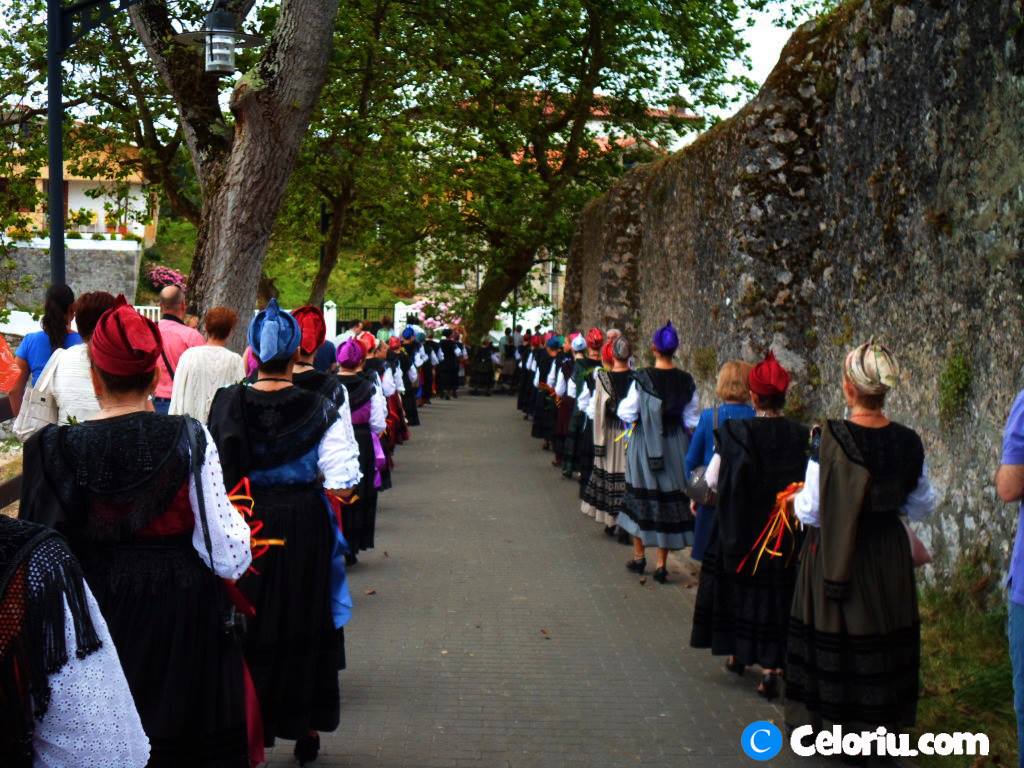 La procesión de ayer del Carmen en Celorio - Celoriu.com